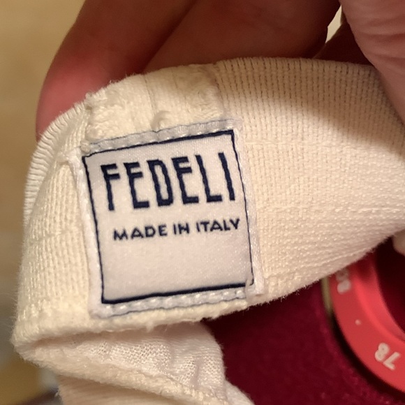 Fedeli Blend Wide Leg Pants with double elastic waist band - Picture 8 of 9